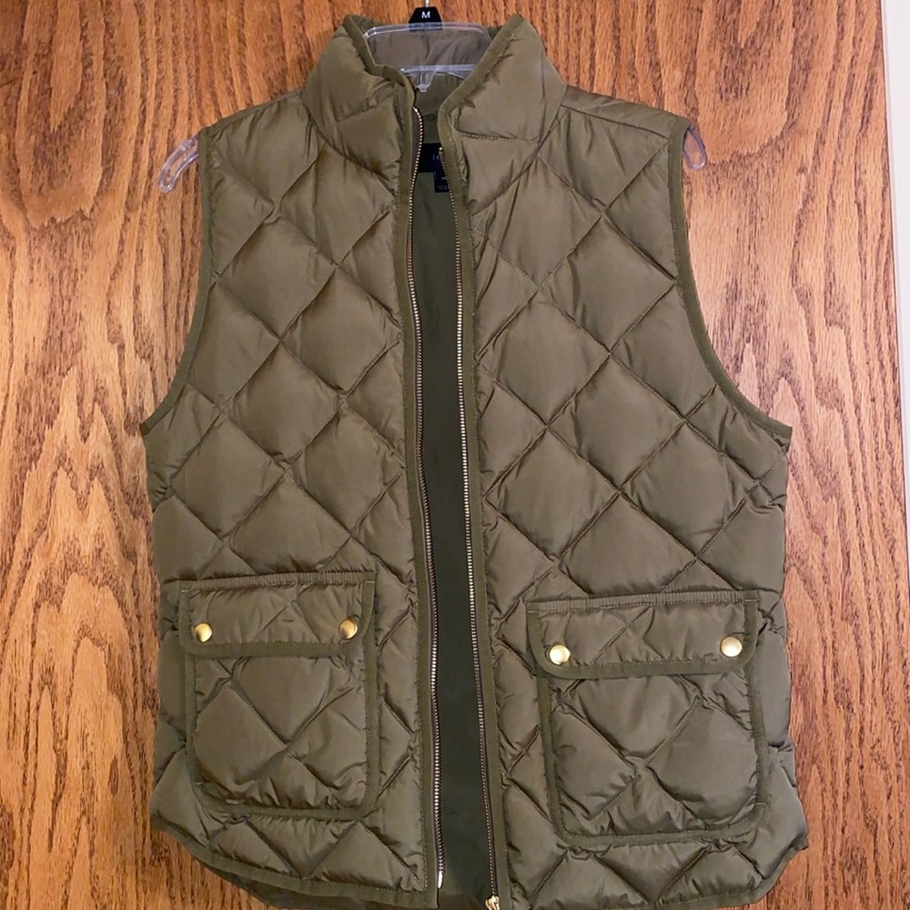 J Crew Quilted Vest